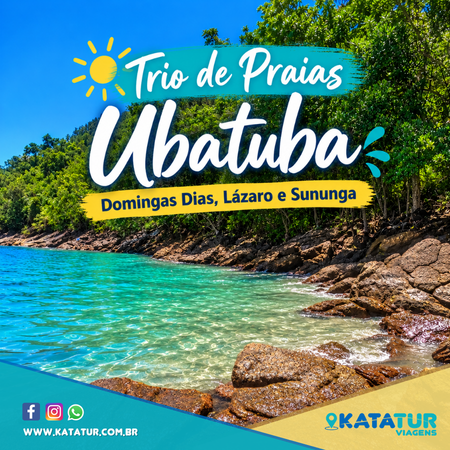 TRIO DE PRAIAS DE UBATUBA - SP